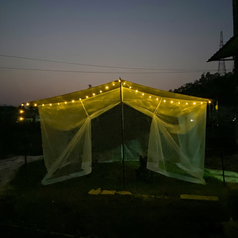 Moustiquaire extérieure pour 8 personnes non étanche pour le camping et le patio