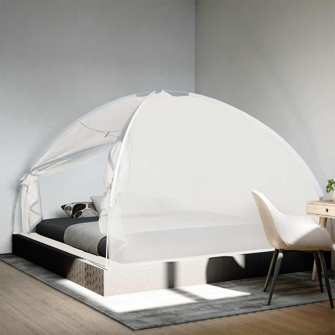 Moustiquaire mongolie avec 2 Portes Blanche 200x200x135 cm