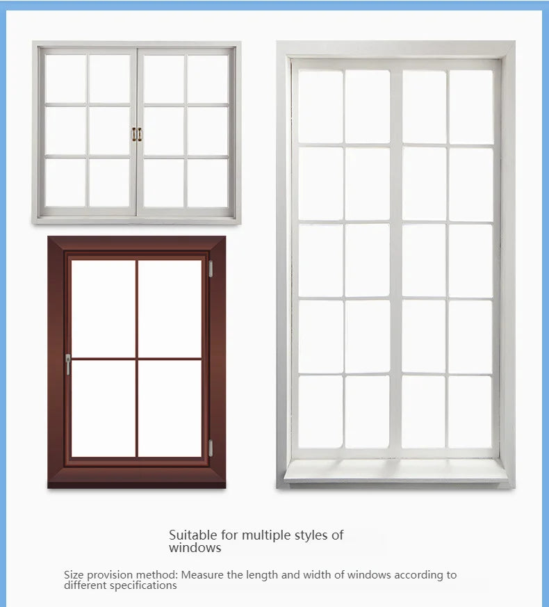 Moustiquaire fenêtre invisible autocollante 130 x 150 cm (lot de 3), vue 9