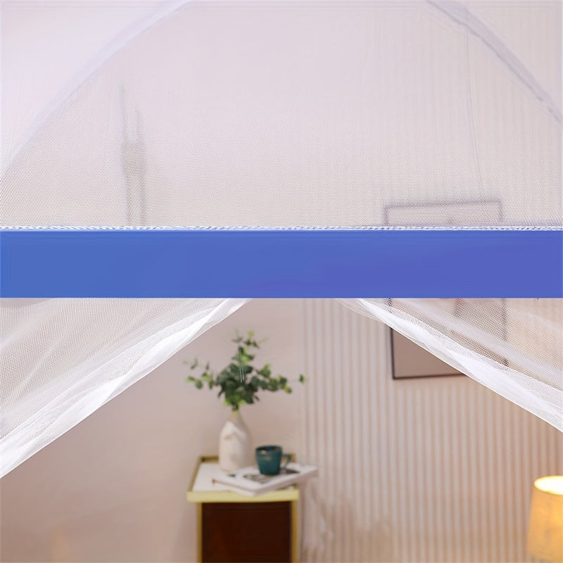 Tente moustiquaire pop-up bleu galactique