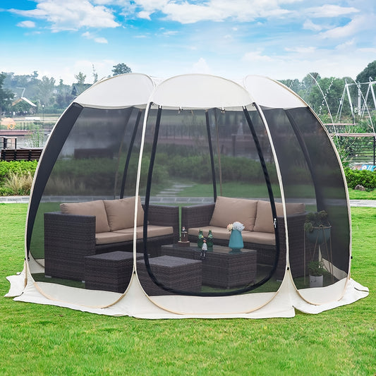 Tente moustiquaire d'extérieur pop-up avec un sac de transport