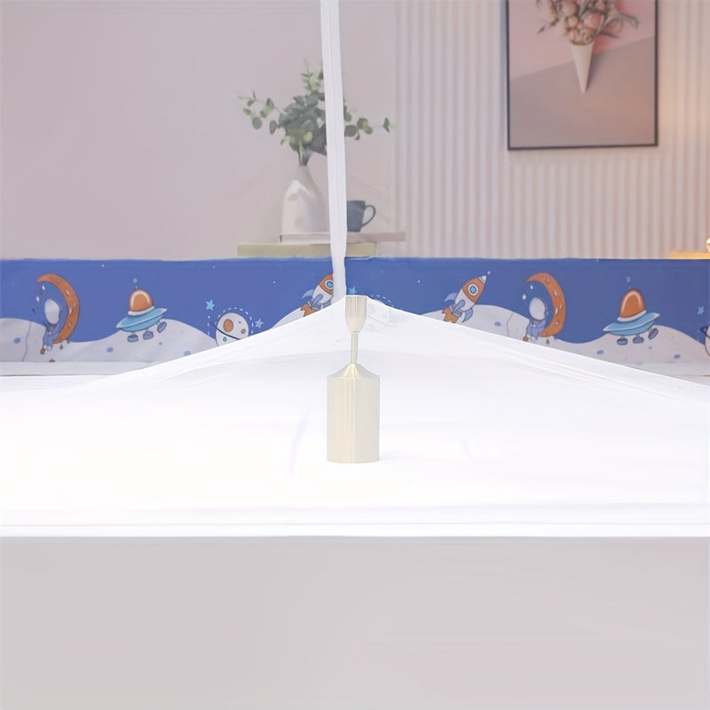 Tente moustiquaire pop-up bleu galactique