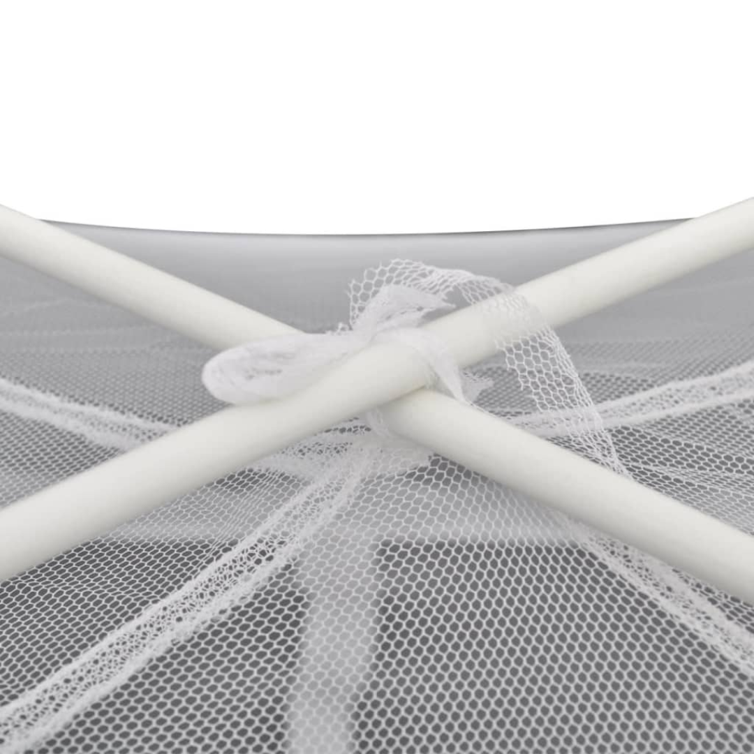 Mosquito net 2 doors 200 x 180 x 150 cm White
