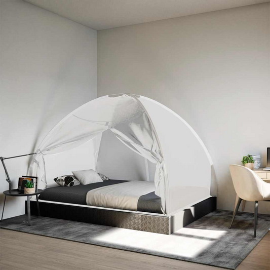 Moustiquaire mongolie avec 2 portes Blanche 200x150x140 cm