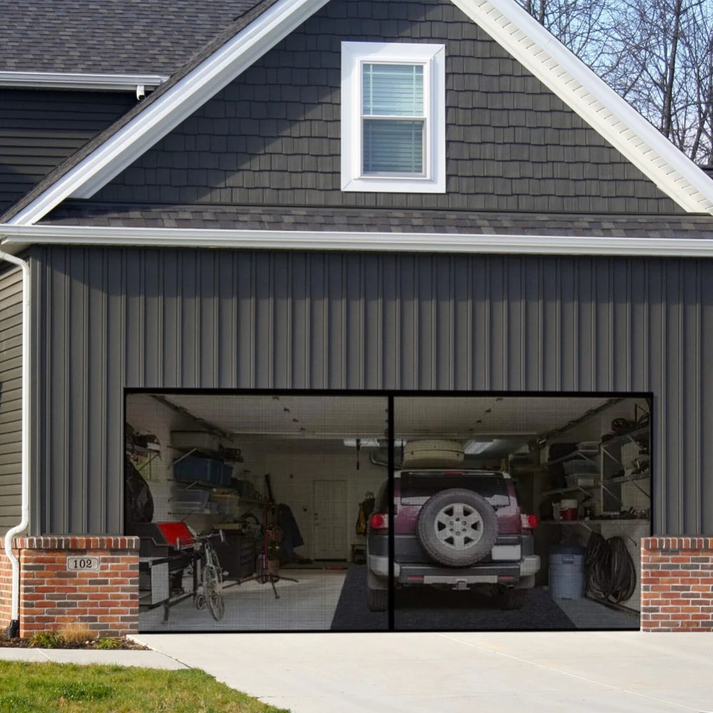 Garage door mosquito net 2x4m