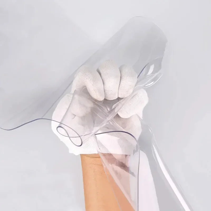 Rideau à lanières PVC transparent anti-insectes