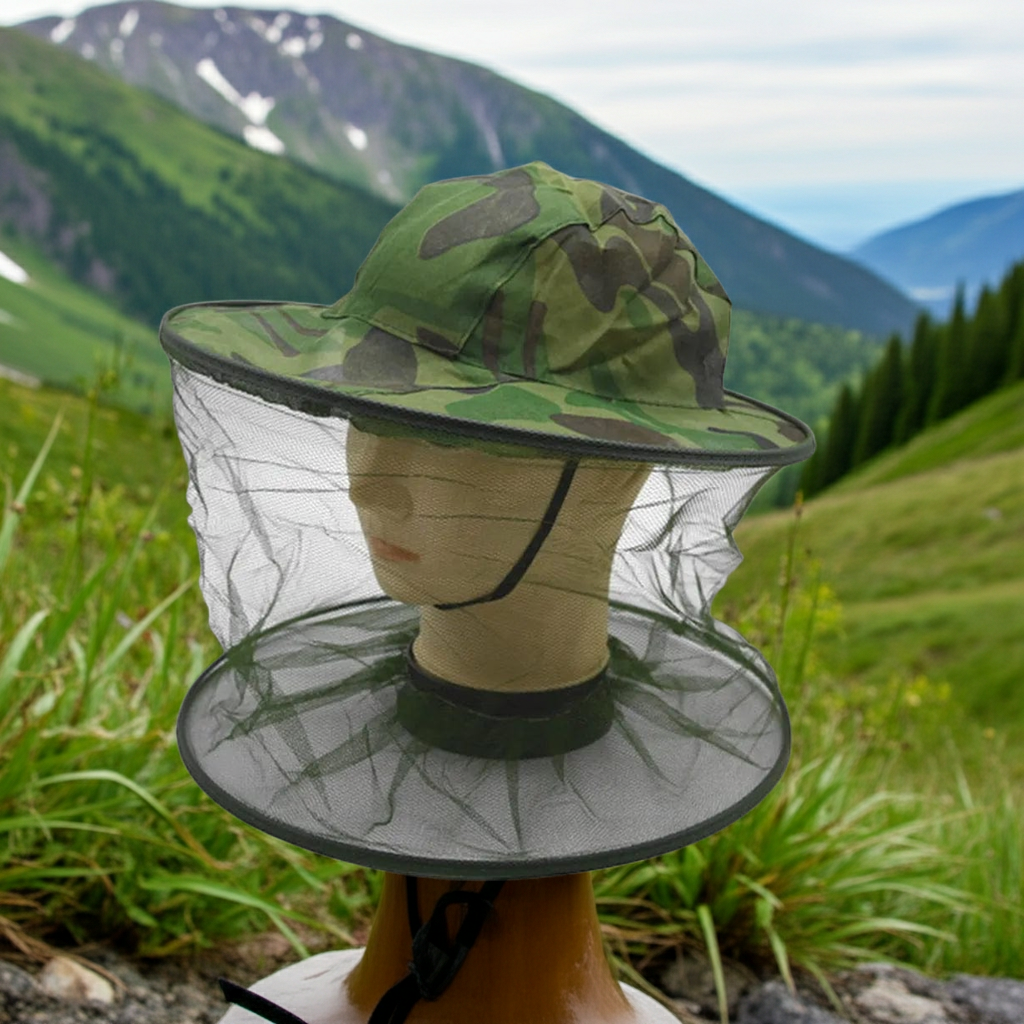 Bug-proof mesh hat and net
