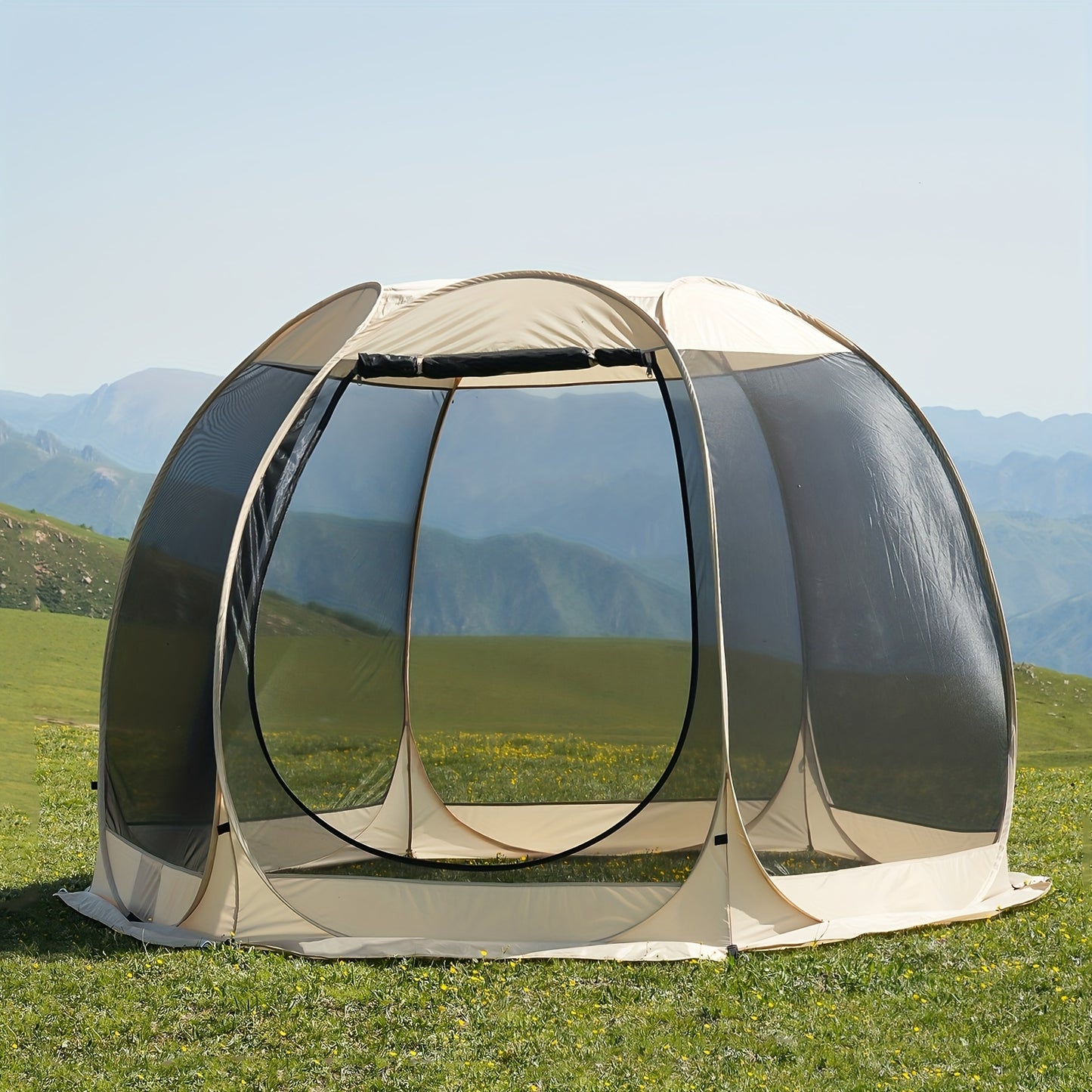 Tente moustiquaire d'extérieur pop-up avec un sac de transport