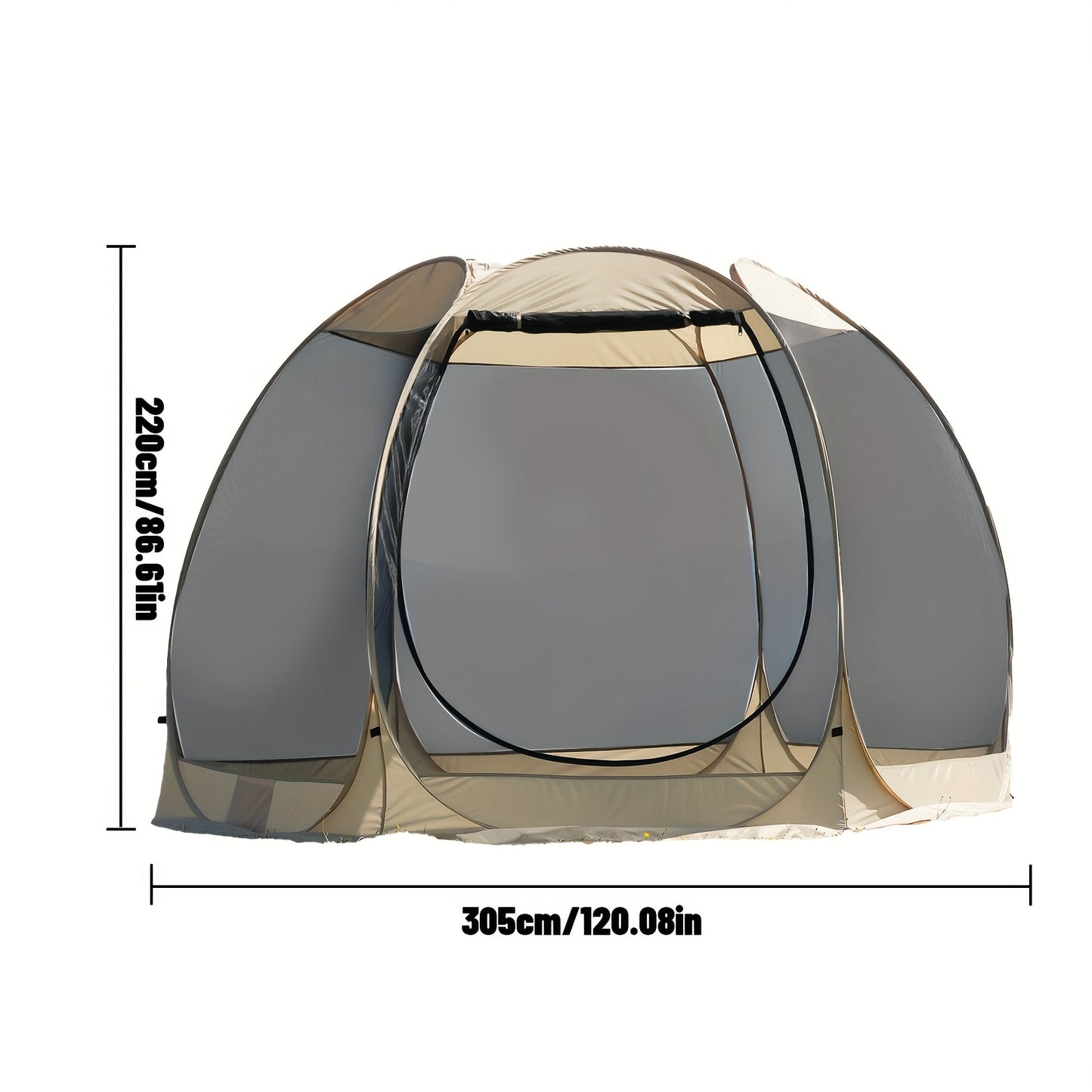 Tente moustiquaire d'extérieur pop-up avec un sac de transport