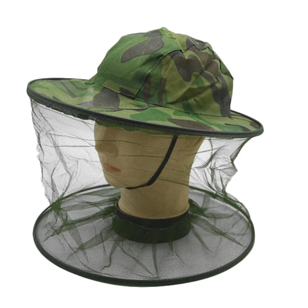 Chapeau en maille anti-insectes et filet, vue 2