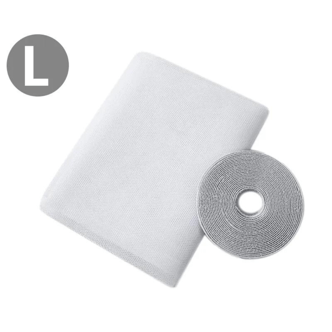 Adhesive window and window door mosquito net (L)