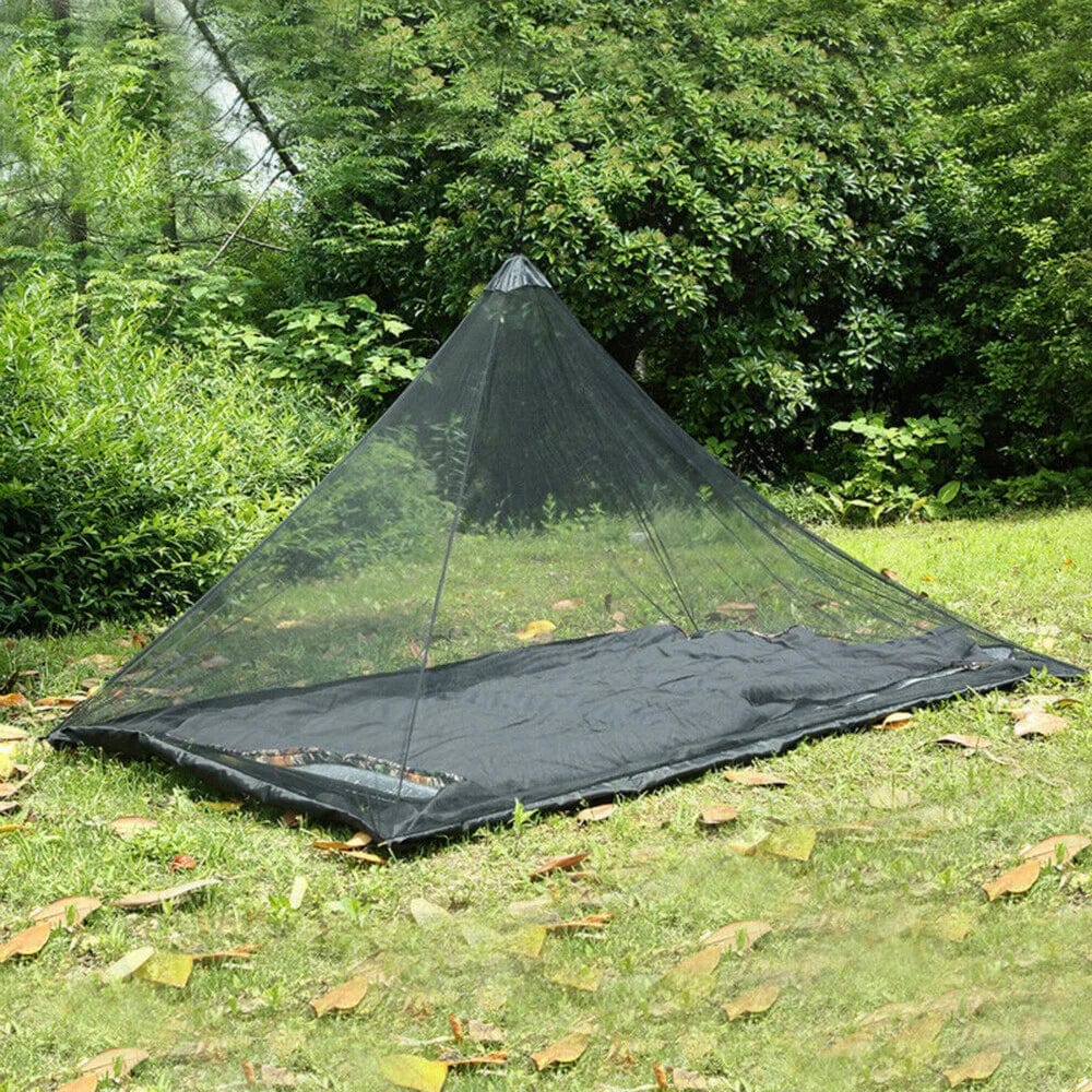 Moustiquaire de camping avec bag, noir, 240x180x130cm