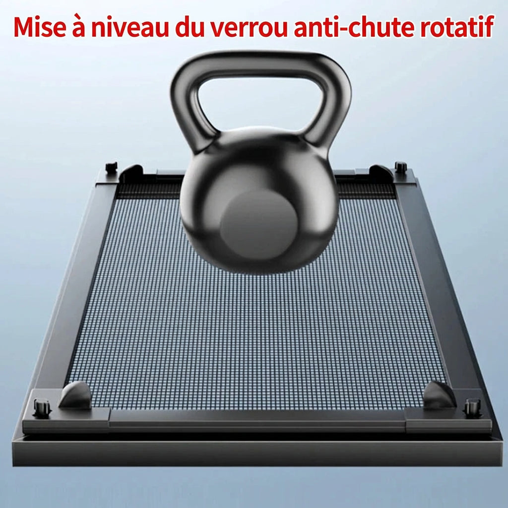 Moustiquaire fenêtre magnétique amovible en tulle, vue 4
