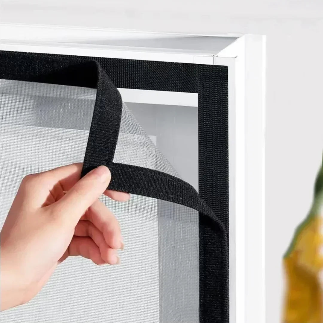 Moustiquaire grande fenêtre noire jusqu'à 280 cm, vue 3