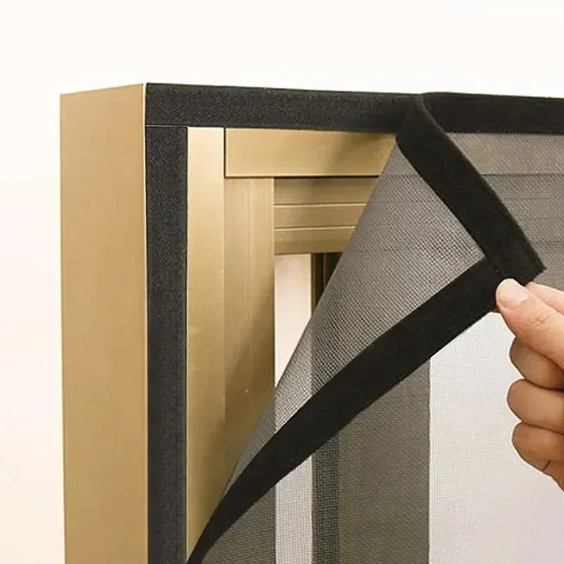 Moustiquaire grande fenêtre noire jusqu'à 280 cm, vue 7