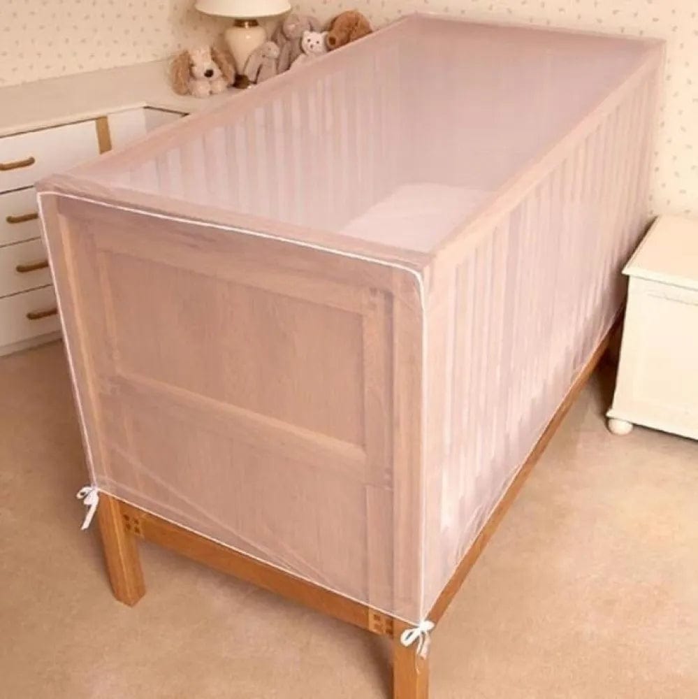 Moustiquaire pour lit de bébé, blanc