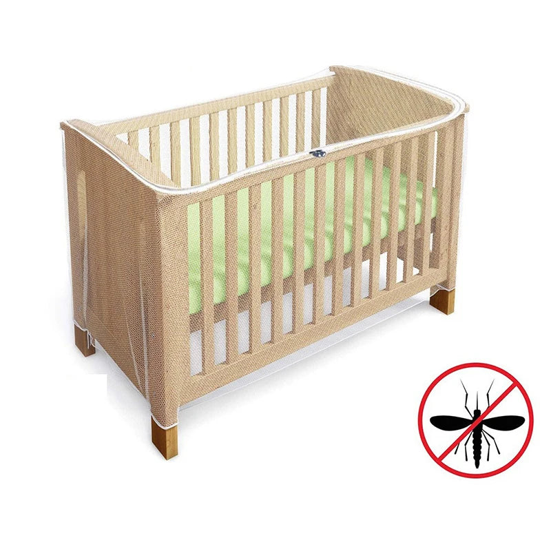 Moustiquaire lit bébé à bord élastique ou à arceaux, vue 2