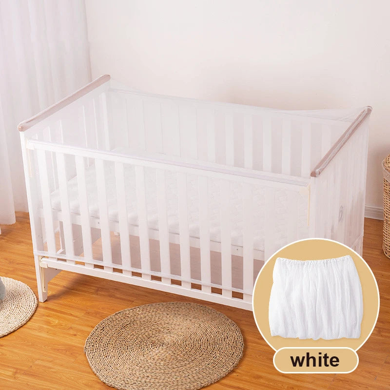 Moustiquaire lit bébé à bord élastique ou à arceaux, vue 3