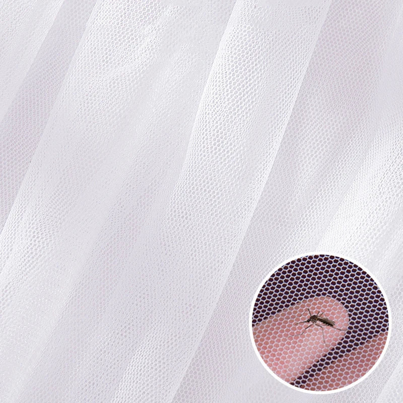 Moustiquaire lit bébé à bord élastique ou à arceaux, vue 4