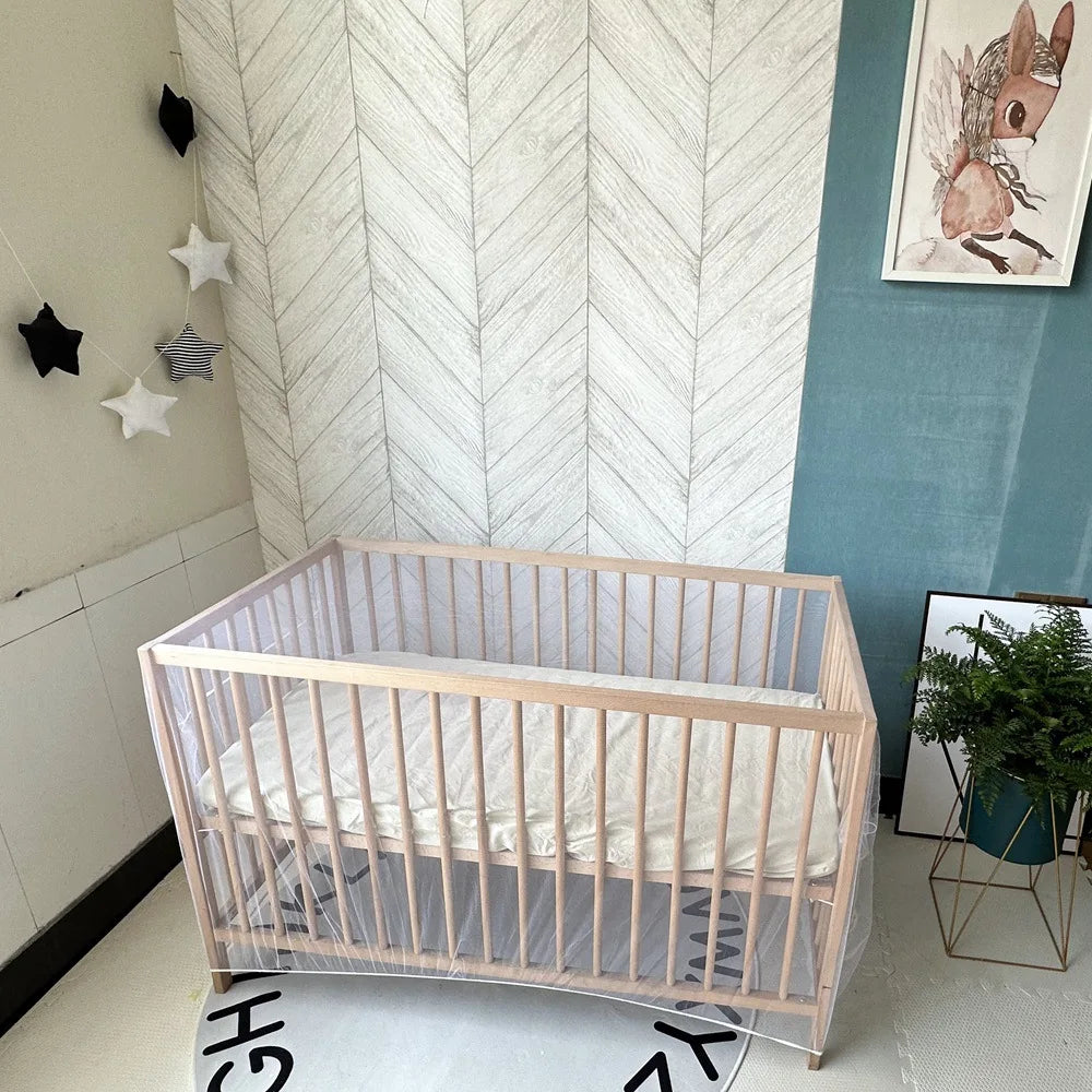Moustiquaire lit bébé à bord élastique ou à arceaux, vue 5