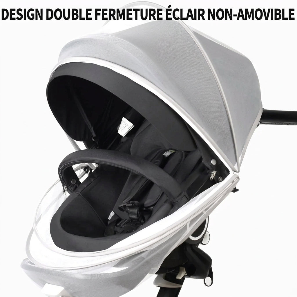 Moustiquaire lit bébé universelle à double fermeture éclair, vue 5