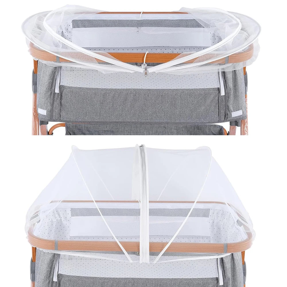 Moustiquaire lit bébé universelle à double fermeture éclair, vue 8