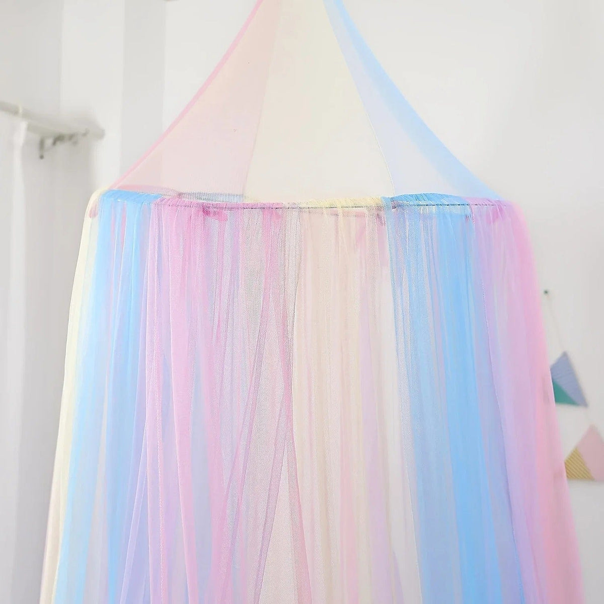 Moustiquaire lit enfant arc-en-ciel, vue 3