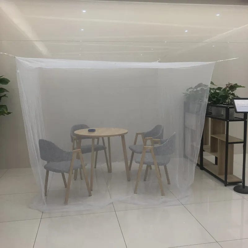 Moustiquaire Luxe blanche à quatre coins 200cm DreamShield, vue 4