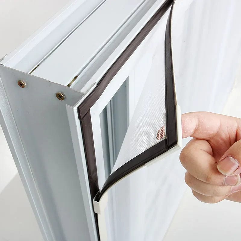 Moust' Moustiquaire Moustiquaire magnétique amovible et lavable pour fenêtre
