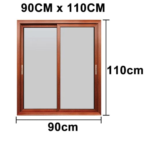 Moust' Moustiquaire 90cm x H 110cm / Cadre blanc filet blanc Moustiquaire magnétique amovible et lavable pour fenêtre
