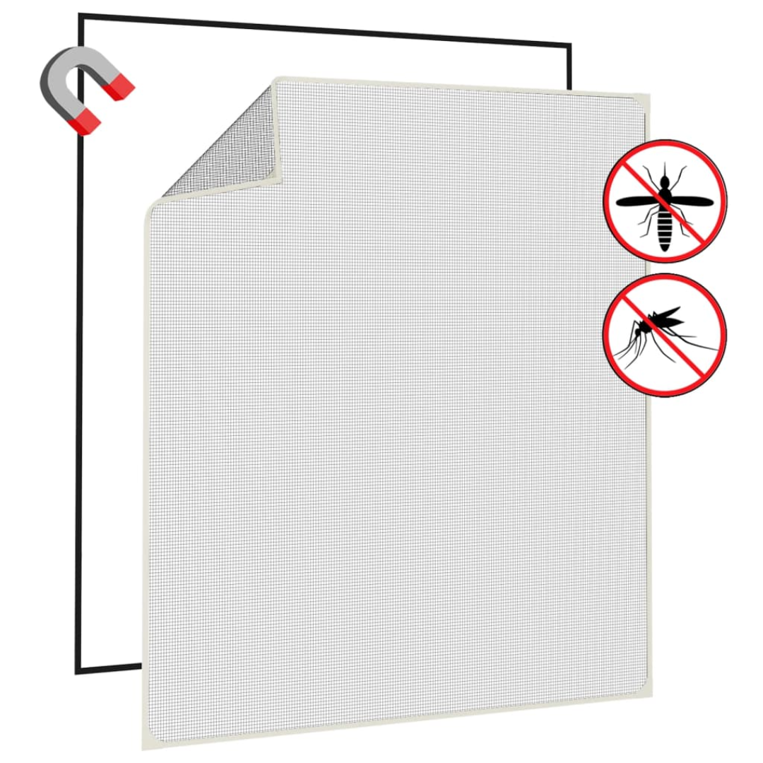 Moustiquaire magnétique pour fenêtres blanc, vue 2