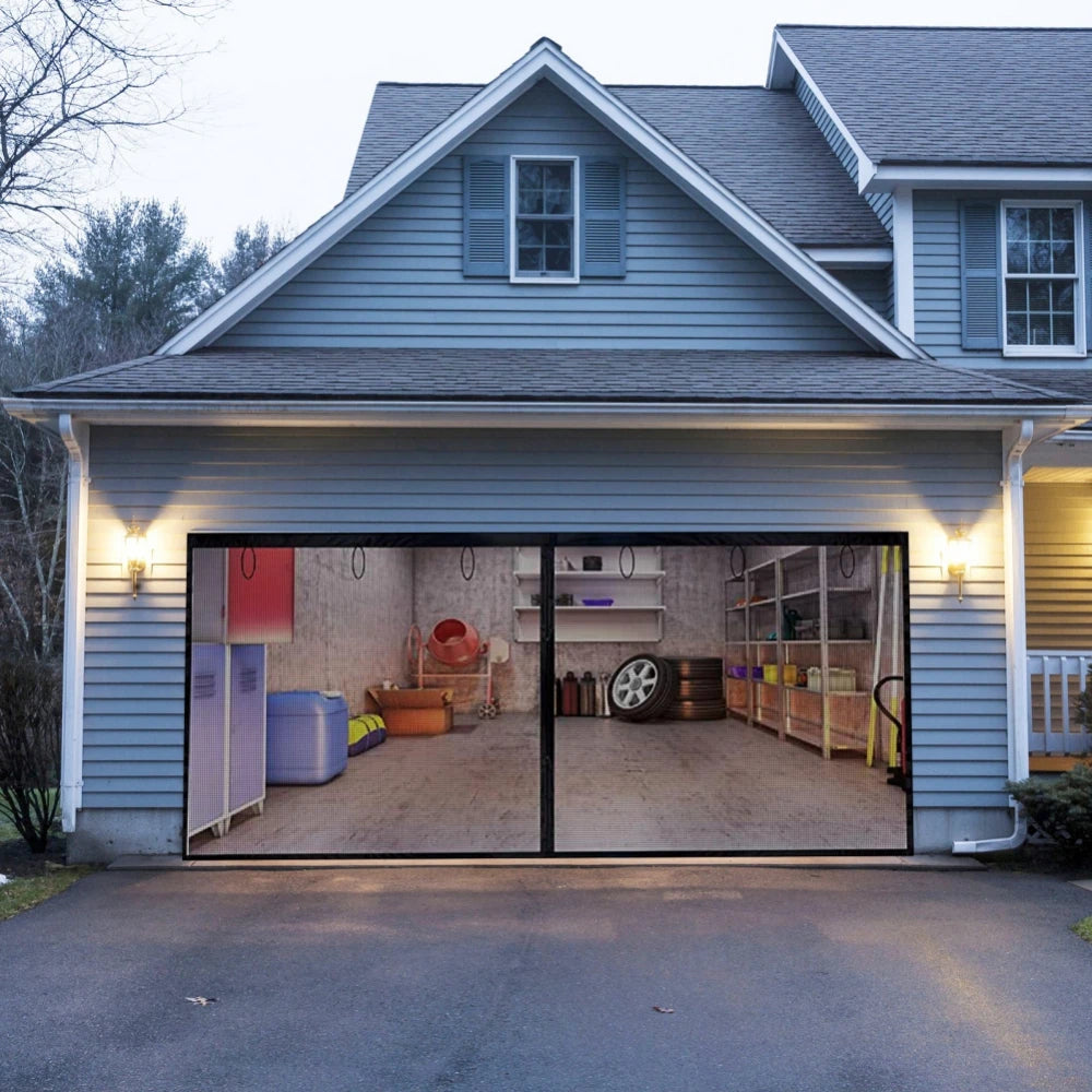 Moustiquaire de porte de garage 2x4m