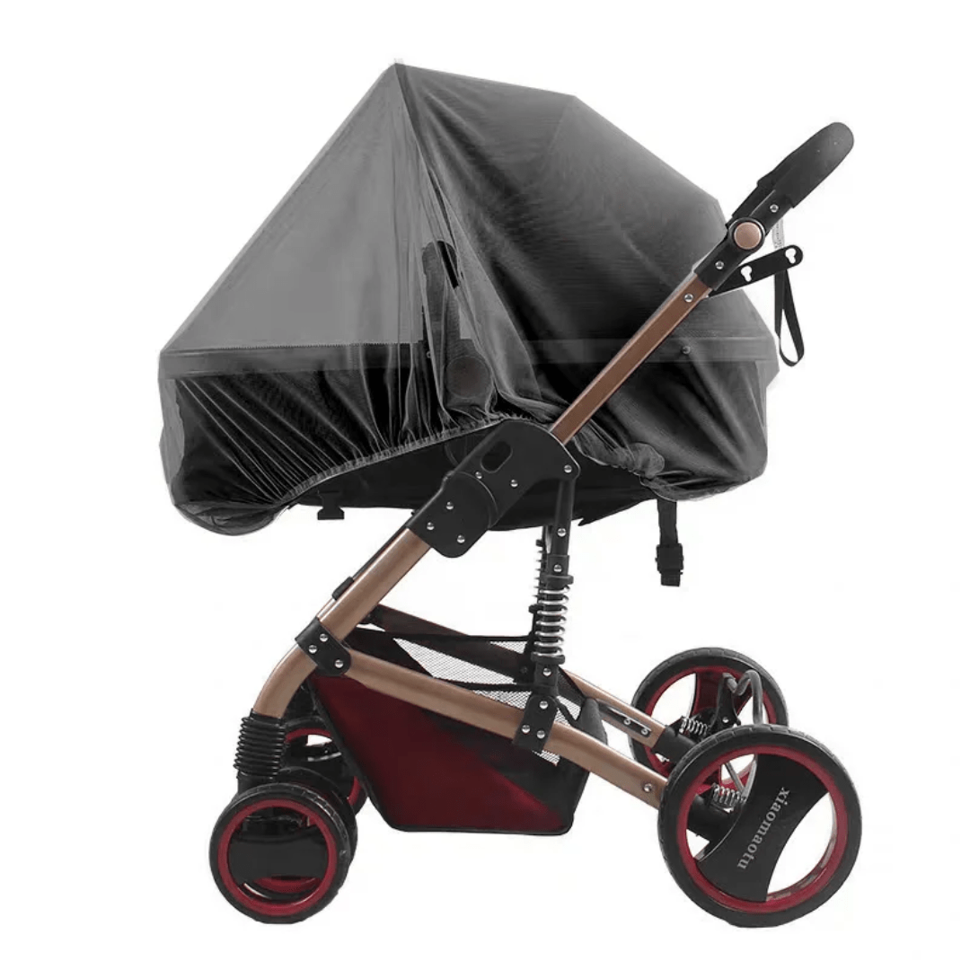 Moustiquaire pour poussette de bébé, noir
