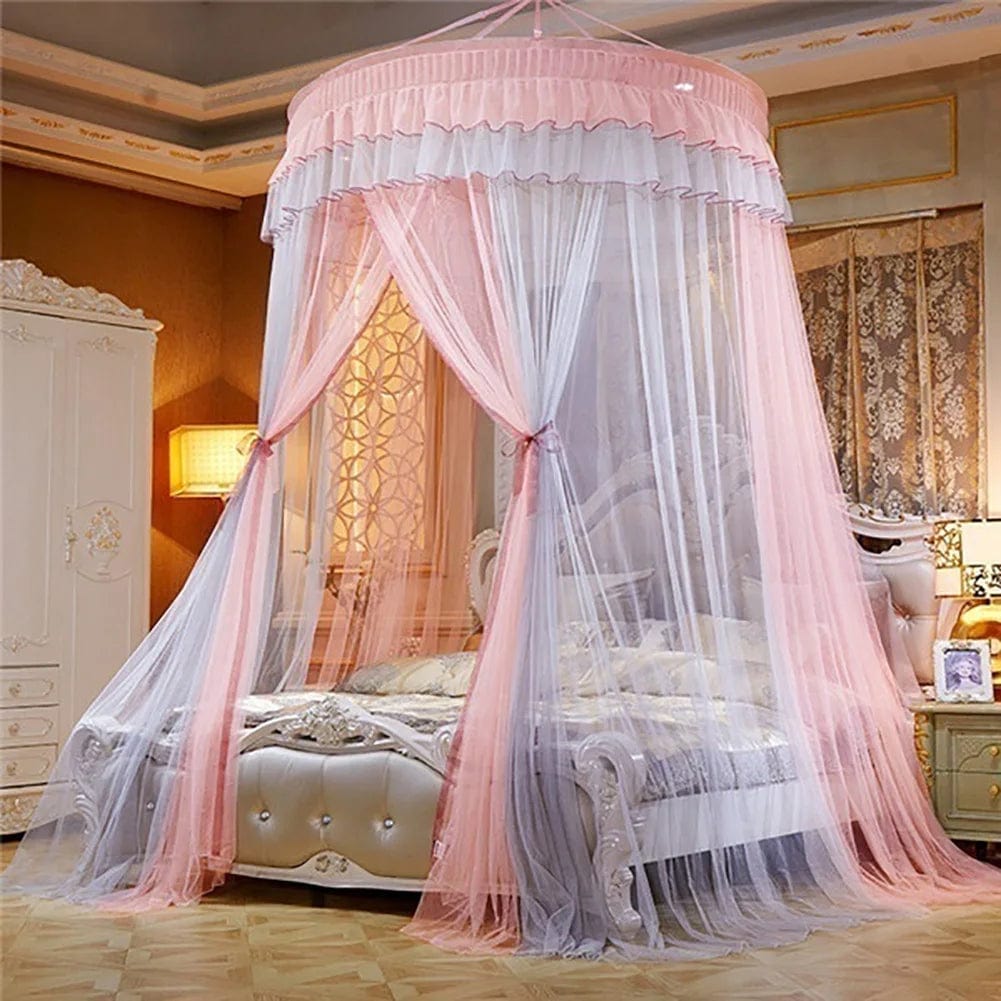 Moustiquaire royale féerique de lit 2 place suspendu, vue 4